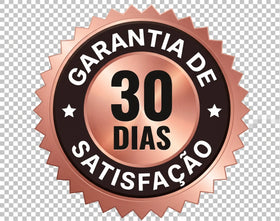 Selo de garantia de satisfação de 30 dias